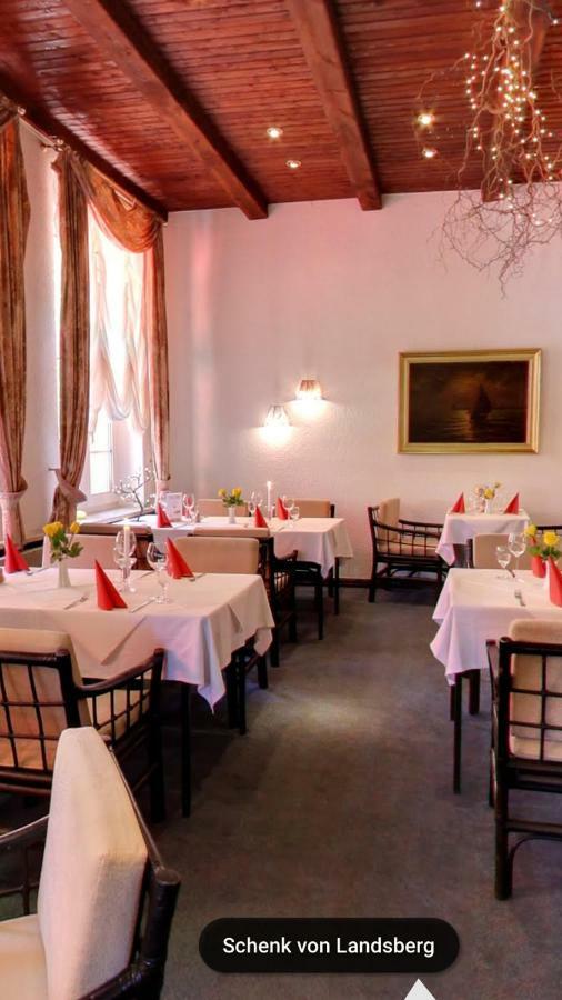 טויפיץ Hotel & Restaurant Schenk Von Landsberg מראה חיצוני תמונה