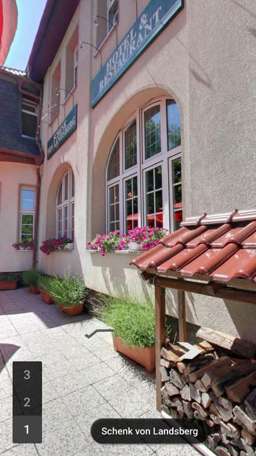 טויפיץ Hotel & Restaurant Schenk Von Landsberg מראה חיצוני תמונה