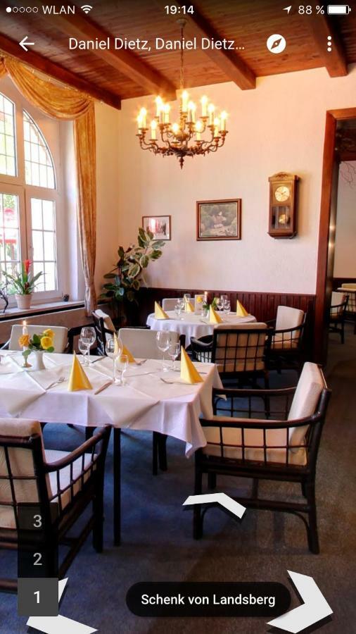 טויפיץ Hotel & Restaurant Schenk Von Landsberg מראה חיצוני תמונה